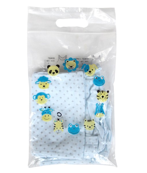 Baby Diamond Tee 6in1 (Newborn-12M) - Blue