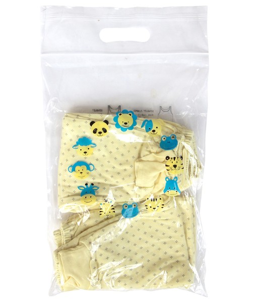 Baby Diamond Long Pant 6in1 (Newborn-6M) - Yellow