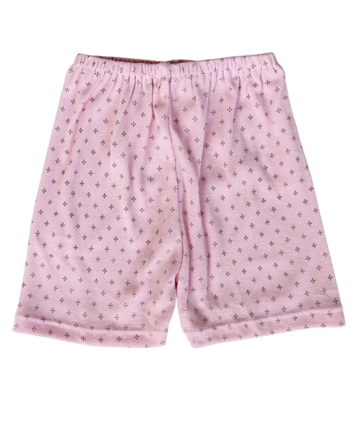 Baby Diamond Short Pant 6in1 (Newborn-6M) - Pink 1