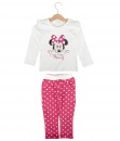 Minnie Smile White Top + Pink Pant