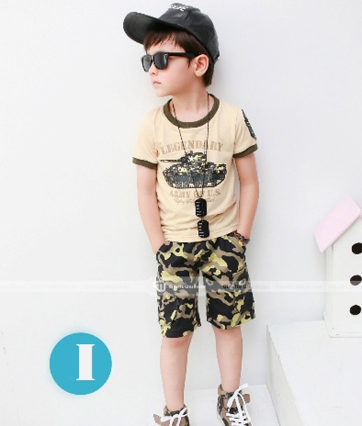 Tank Army Tee + Pant