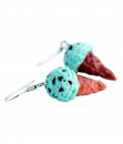 Ice Cream Kids Earrings - Mint Choco