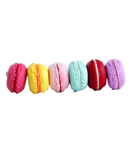 Macaron Kids Earrings - Raspberry