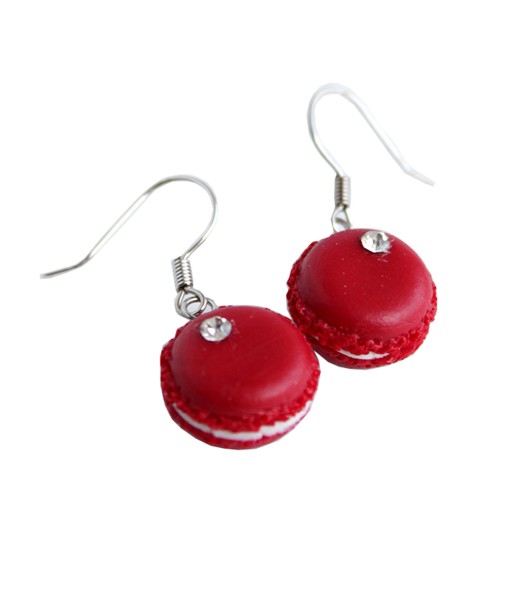 Macaron Kids Earrings - Rose 1