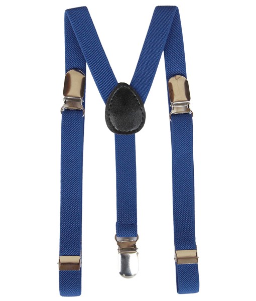 Classic Kids Suspender - Blue Black 1