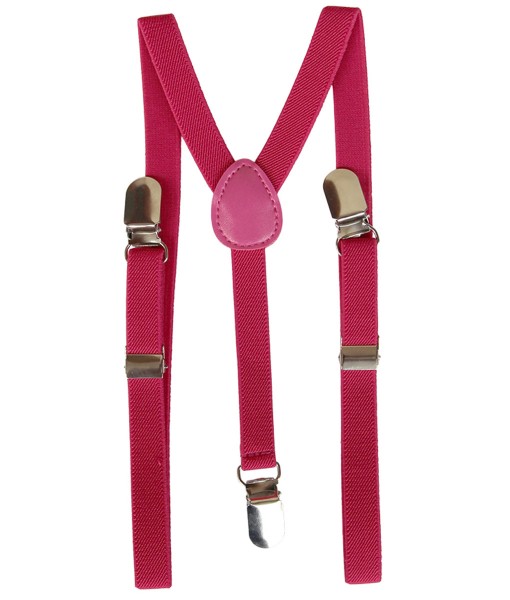 Classic Kids Suspender - Pink Hot 1