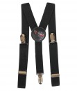 Robot Kids Suspender - Black