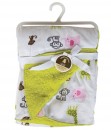 Baby Blanket - Green Monkey