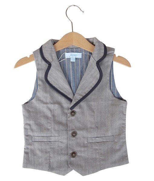 Grey Formal Vest 1