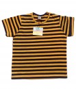 Foxy Tee - Navy Yellow Stripes
