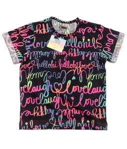 Foxy Tee - Neon Text