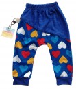 Two Tone Jogger Pant - Blue Hearts