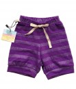 Pattern Short Pant - Purple Glitter