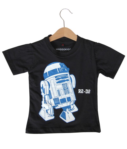 R2D2 Black Tee 1