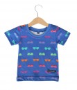 Kiddo Pattern Tee - Blue Sunnies