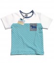 Fusion Tee - Blue Scallop