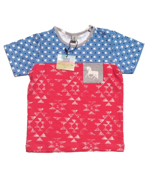 Fusion Tee - Pink Zebra 1