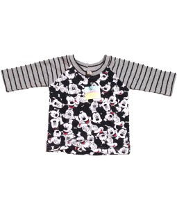 Raglan Tee - Grey Mickey