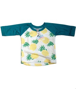 Raglan Tee - Pineapple