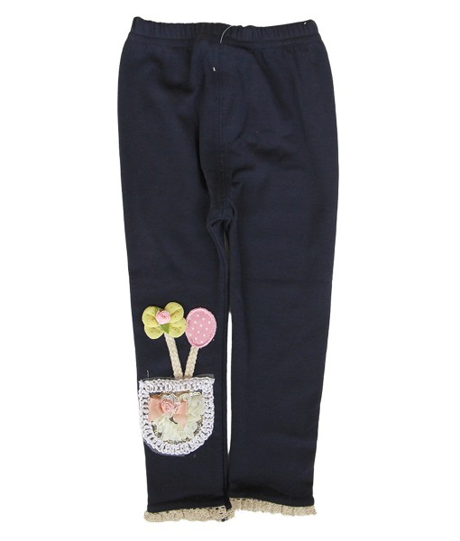 Flower Vase Pant - Blue Dark 1