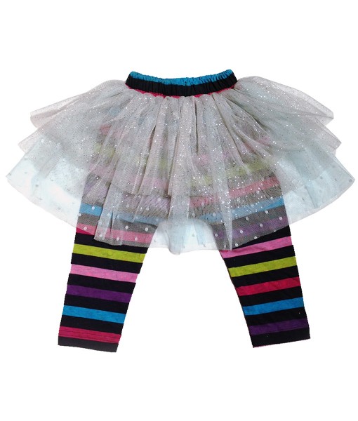 Tutu Legging Midi - Blue Rainbow 1