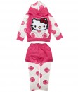 Hello Kitty Applique Hoodie + Pant - Pink