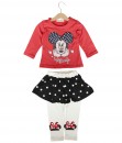 Minnie Polka Bow Top + Pant - Red
