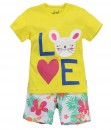 Mouse Love Tee + Tropical Pant