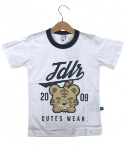 Cute Tiger White Tee
