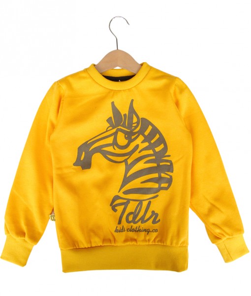Zebra Yellow Sweater 1