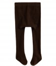 Full Feet Solid Legging - Brown Dark