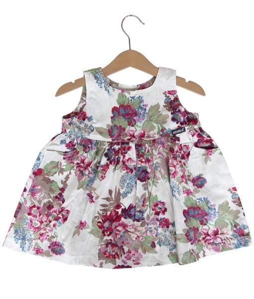 Violet Dress - Floral Wine 1