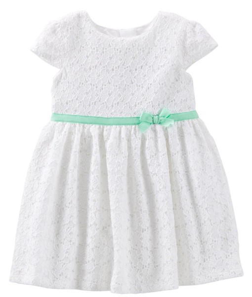 Lace White Dress 1
