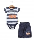 1928 Stripe Bodysuit + Pant