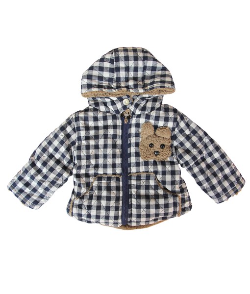 Character Plaid Jacket - Blue 1