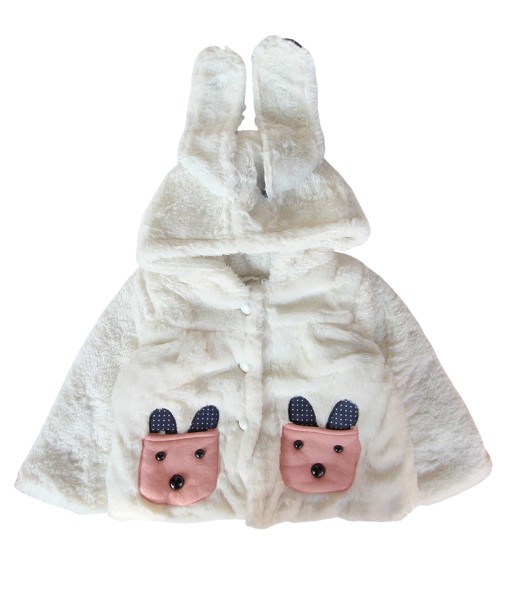 Character Pocket Coat - White 1