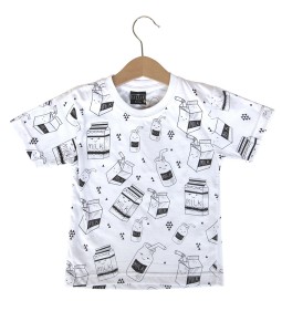 Milk Box White Tee