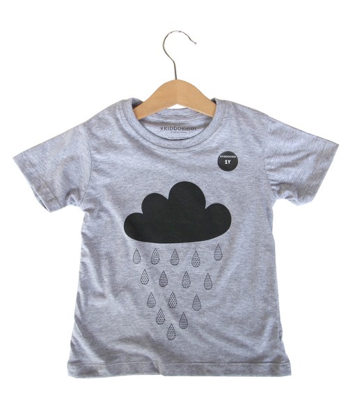 Rain Cloud Grey Tee 1
