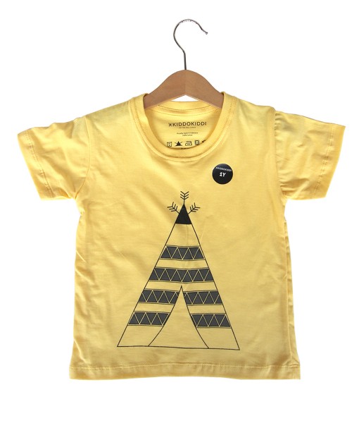 Teepee Yellow Tee 1