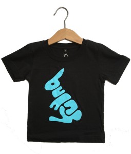 Animol Black Tee - Bunny