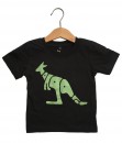 Animol Black Tee - Kangaroo