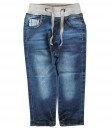 Waistband Dark Washed Baby Jeans