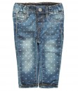 Polkadot Washed Baby Jeans