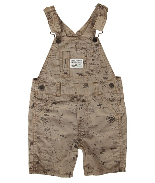 Baby Overall Pant - Map 1
