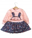 Character Floral Dress - Pink