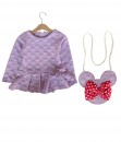 Circle Dress + Minnie Bag - Purple