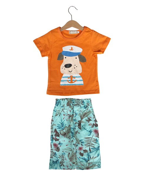 Dog Sailor Tee + Dog Pant 1