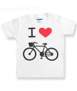 Transport Series Tee - White Bicycle