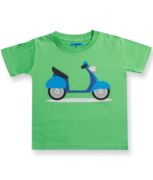 Transport Series Tee - Green Vespa 1