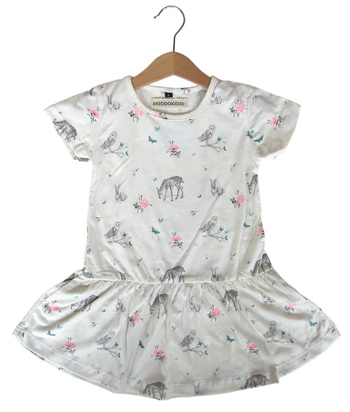 Drop Waist Dress - Broken White 1
